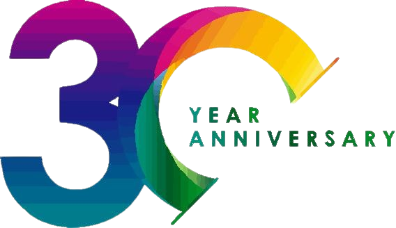 Ron's Window Tinting - 30 Year Anniversary Logo